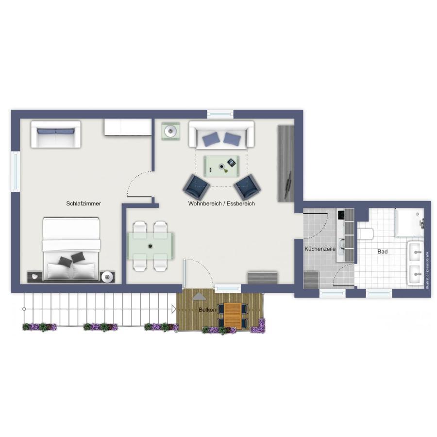 Auf Den Hoefen Wohnung 15 Кюлунгсборн Экстерьер фото